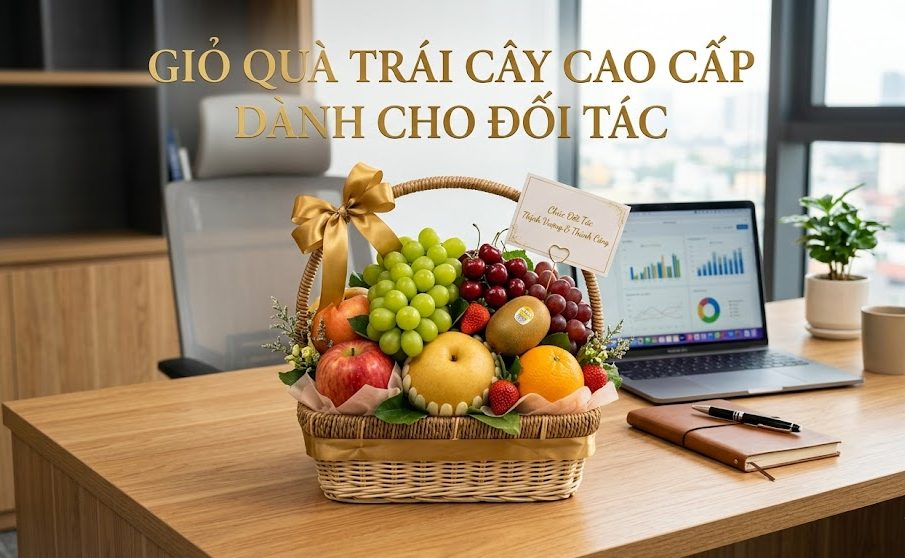 Giỏ Quà Trái Cây Cao Cấp